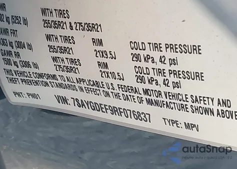 2024 Tesla Model Y Performance Dual Motor All-Wheel Drive from USA, damaged, VIN 7SAYGDEF9RF076837